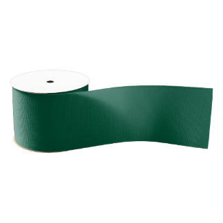 Gros-grain Bobine de 9,14 mètres, ruban gros grain vert de 7,