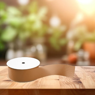 Gros-grain Élégant ruban de Grosgrain Orange / Terracotta