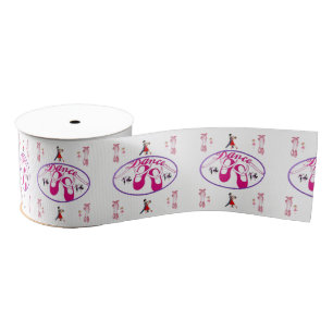 Gros-grain ruban de danse