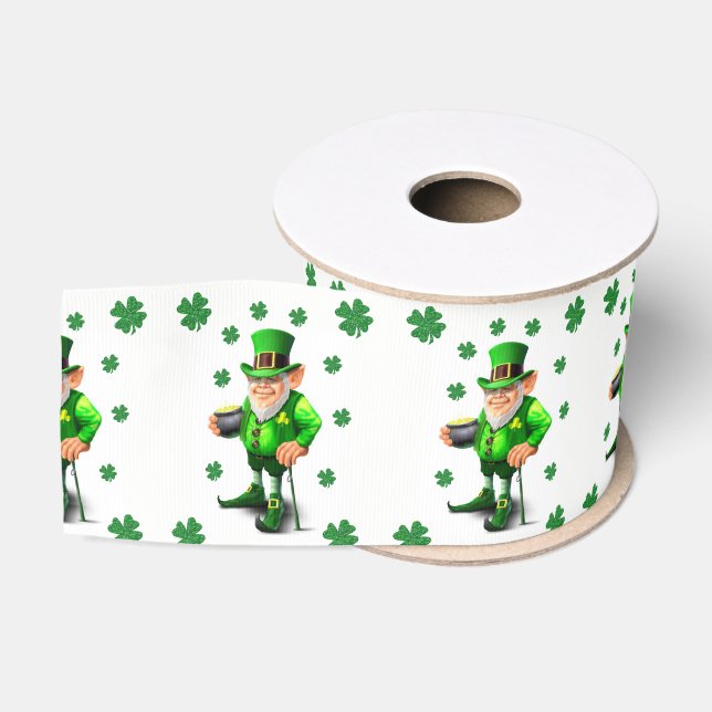 Gros-grain Ruban de la Saint-Patrick (Bobine)