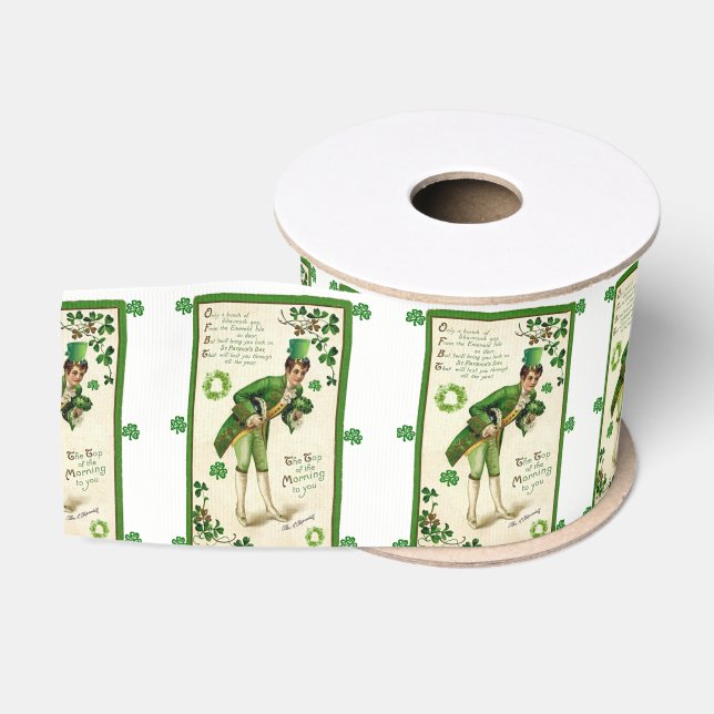Gros-grain Ruban de la Saint Patrick (Bobine)
