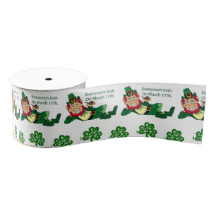 Gros-grain Ruban de la Saint Patrick