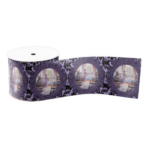 Gros-grain ruban décoratif femme vintage miroir
