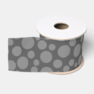 Gros-grain Ruban grosgrain de pois roses