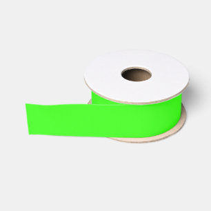 Gros-grain Ruban Grosgrain Vert Néon