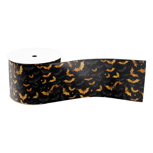 Gros-grain Ruban Halloween Grosgrain (Bobine)