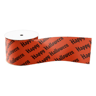 Gros-grain Ruban Halloween Grosgrain