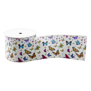 Gros-grain ruban papillon