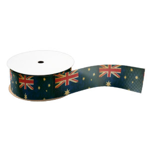 Gros-grain Ruban personnalisé drapeau australien