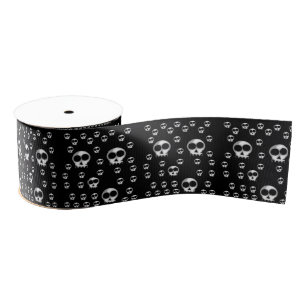 Gros-grain squelettes décoratifs en ruban
