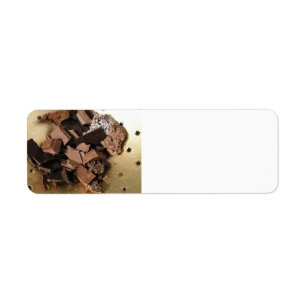 Gros morceaux de chocolat