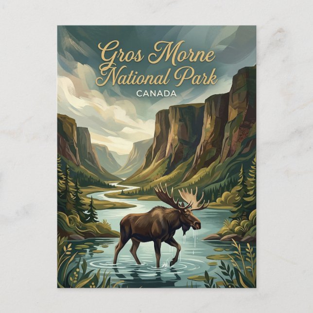 Gros Morne National Park Canada Postcard (Front)