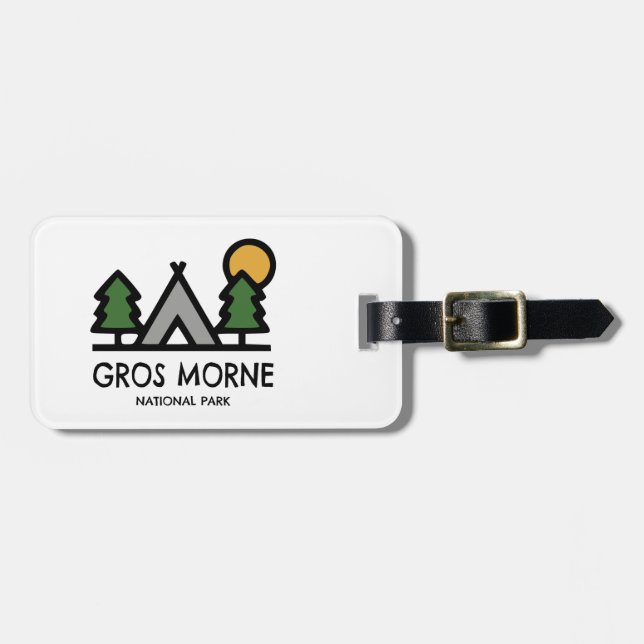 Gros Morne National Park Luggage Tag (Front Horizontal)