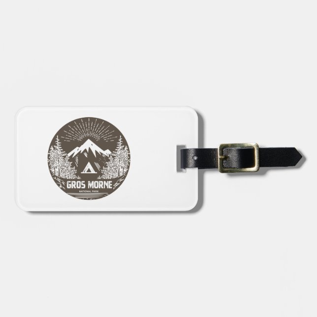 Gros Morne National Park Luggage Tag (Front Horizontal)