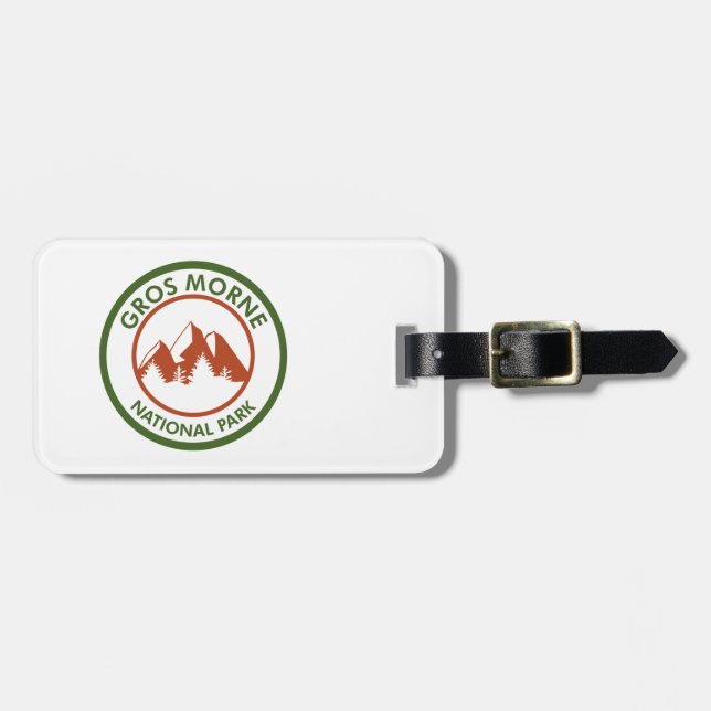 Gros Morne National Park Luggage Tag (Front Horizontal)