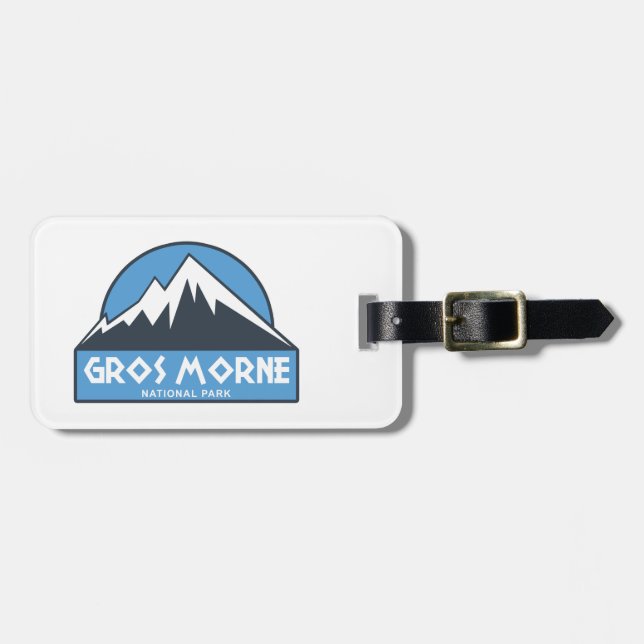 Gros Morne National Park Luggage Tag (Front Horizontal)