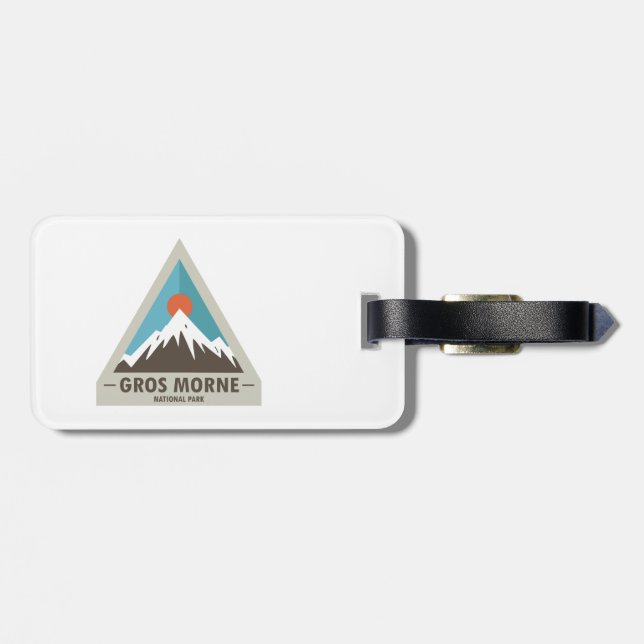 Gros Morne National Park Luggage Tag (Back Horizontal)