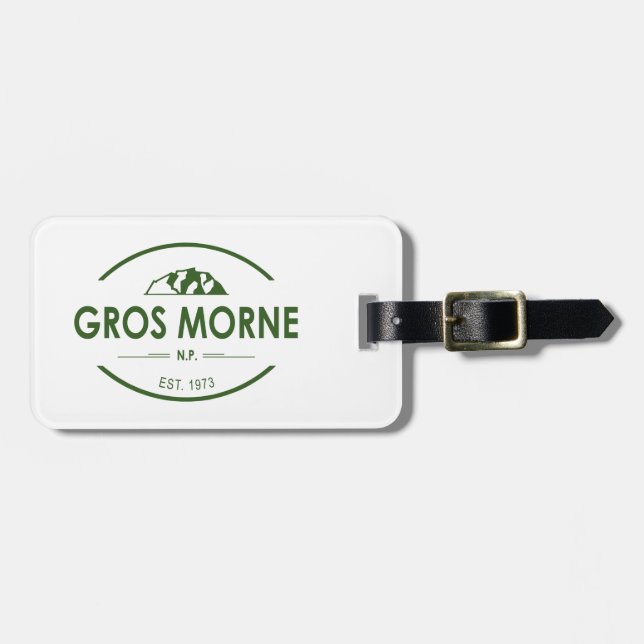 Gros Morne National Park Luggage Tag (Front Horizontal)