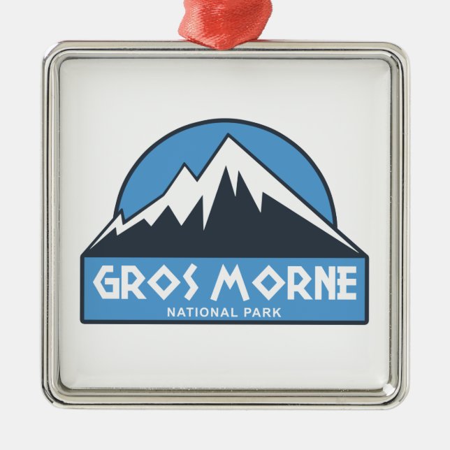 Gros Morne National Park Metal Ornament (Front)