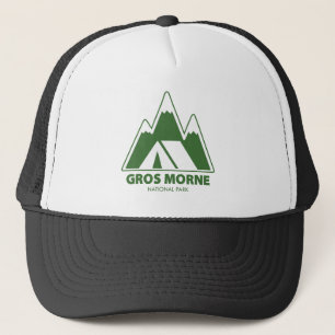 Gros Morne National Park Mountains Camping Trucker Hat
