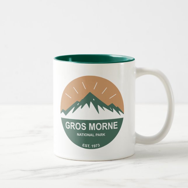 Gros Morne National Park Two-Tone Coffee Mug (Right)