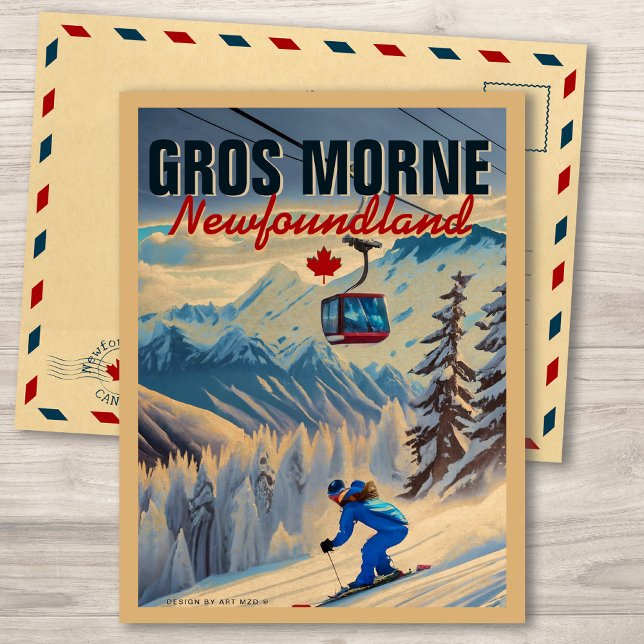 Gros Morne Newfoundland Canada Mountain 1960s Postcard (Creator Uploaded)