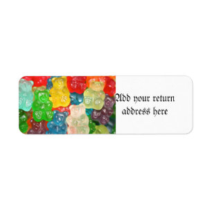 Gros ours gommeux motif pour grand & petit, bonbon