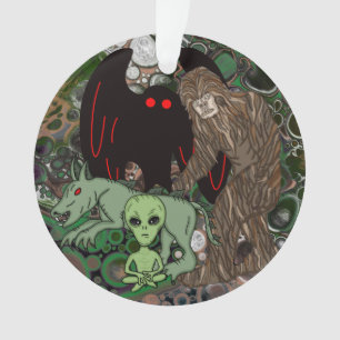 Gros Pied Cryptid, Alien, Chupacabra, Mothman