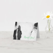 Gros plan Baby shower de la vache Carte de remerci