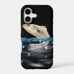 Gros poisson sautant hors de l'eau