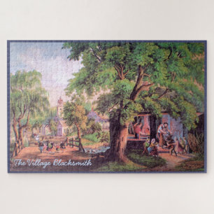 Gros Puzzle du Forgeron Village
