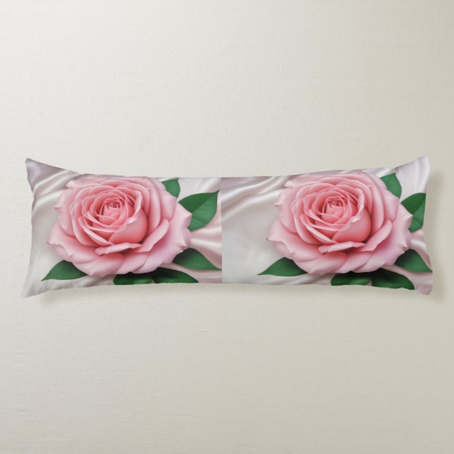 Gros Rose Coussin et soie (Devant)