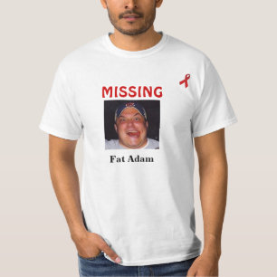 Gros T-shirt d'Adam des hommes