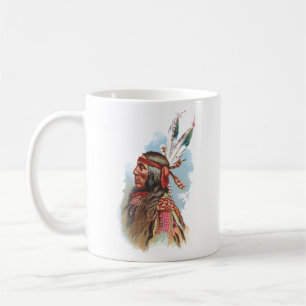 Gros Ventre Chief: Lean Wolf Coffee Mug