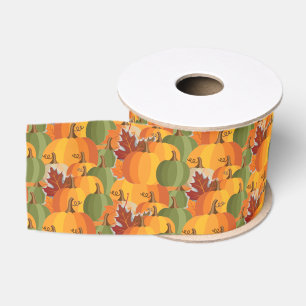 Grosgrain Ribbon-Autumn Harvest Ribbon