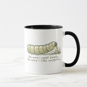 Gross Maggot Gear by Mudge Studios Mug