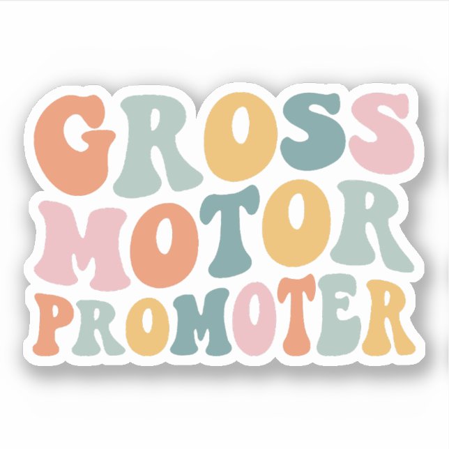 Gross Motor Promoter Pediatric Physical Therapy PT (Front)