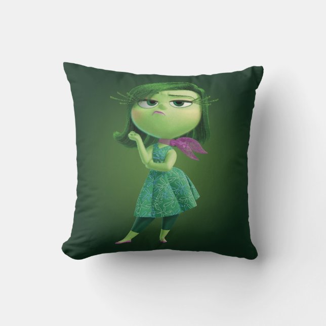 Gross Throw Pillow (Front)