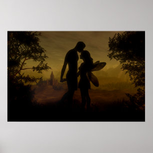 Grosse affiche d'amour interdit