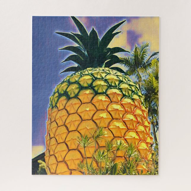 Grosse ananas puzzle du Queesnsland (Vertical)