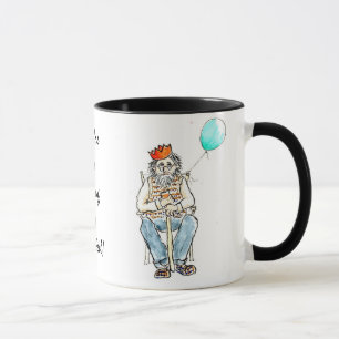 Grosse Mug 'Jeune comme tu te sens'