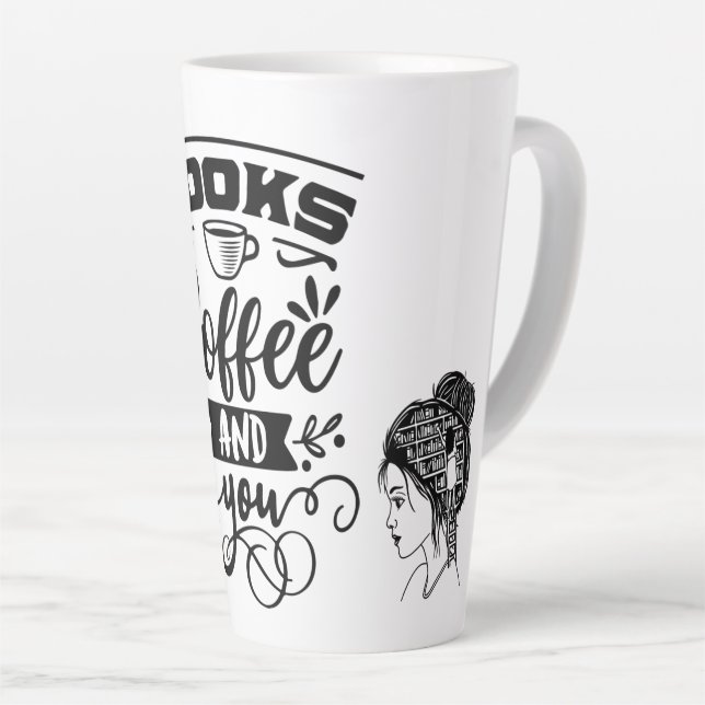 Grosse Mug latte (Angle droit)