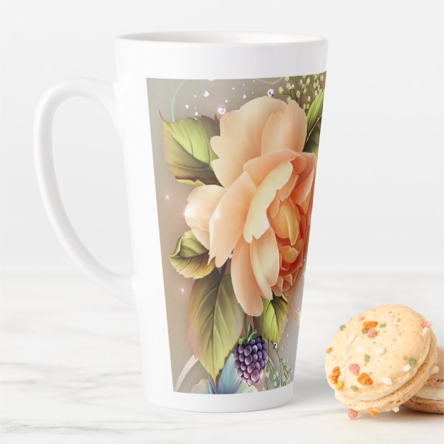 Grosse Mug latte (En situation)