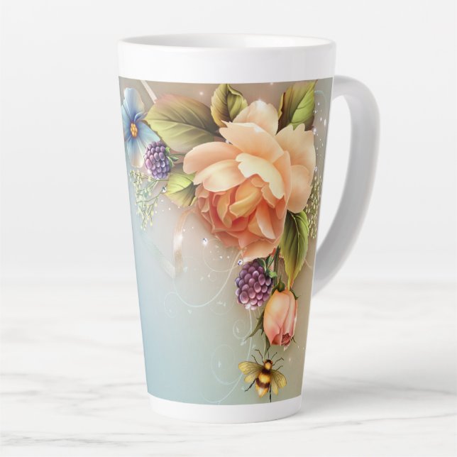 Grosse Mug latte (Angle droit)