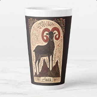 Grosse Mug Latte Baies Zodiac Céleste Art