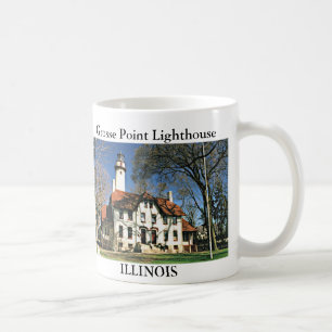 Grosse Point Lighthouse, Illinois Mug