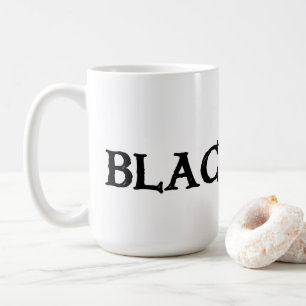 Grosse tasse noire irlandaise