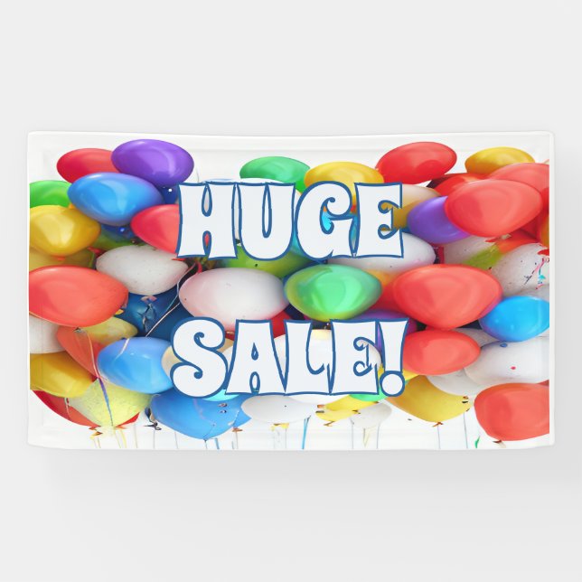 Grosse vente Vinyl Banner 3' x 5' Bannière (Horizontal)