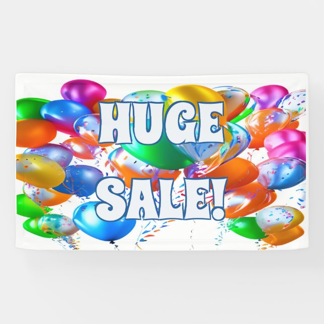 Grosse vente Vinyl Banner 3' x 5' Bannière (Horizontal)