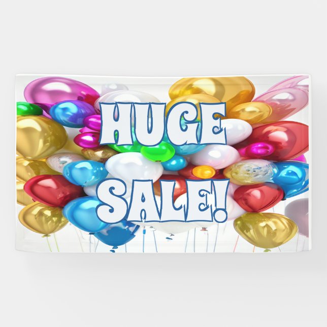 Grosse vente Vinyl Banner 3' x 5' Bannière (Horizontal)
